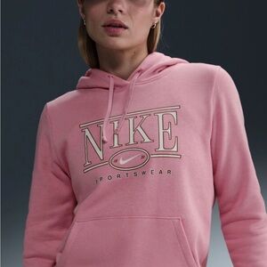 Nike Women's Sportswear Pink Hoodie